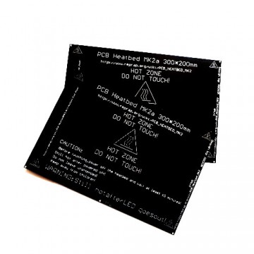 هیت بد (صفحه داغ) 20*30 تمام آلمینیومی MK2A-3mm ویژه پرینترهای سه بعدی